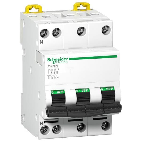 Wyłącznik nadprądowy 3P+N C 32A AC iDPN N A9N21600