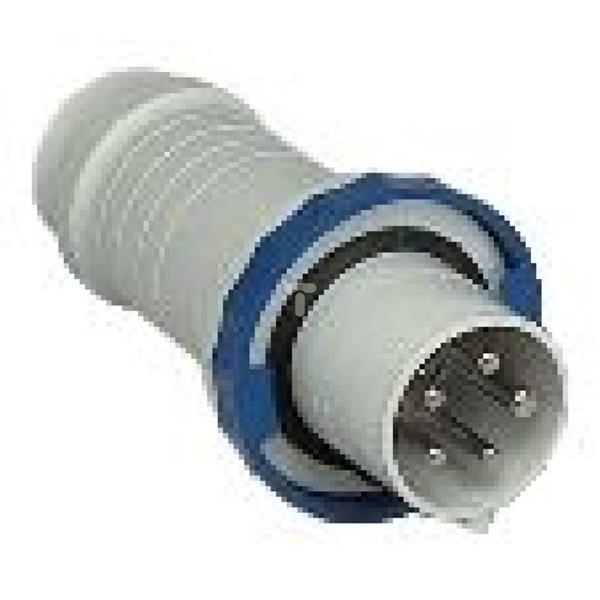 Przemysłowa wtyczka przenośna, prosta, 63A, 3p+N+E, 200..250 V AC, IP 68 81380