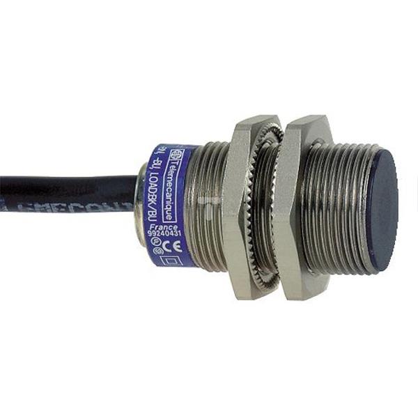 Czujnik indukcyjny XS1 M18, L37mm- mosiądz, Sn5mm- 12-24 V DC, przew. 2m XS1N18PC410TF