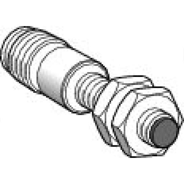 Czujnik indukcyjny XS4 M8, L45mm, PPS, Sn2,5mm, 12..24VDC, M12 XS4P08NA340D