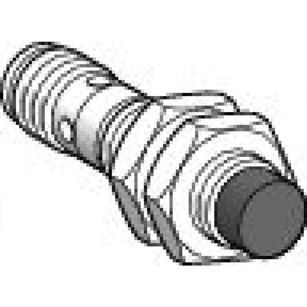 Czujnik indukcyjny XS2 M12, L53mm, mosiądz, Sn4mm, 12..24VDC, M12 XS2N12NC410D