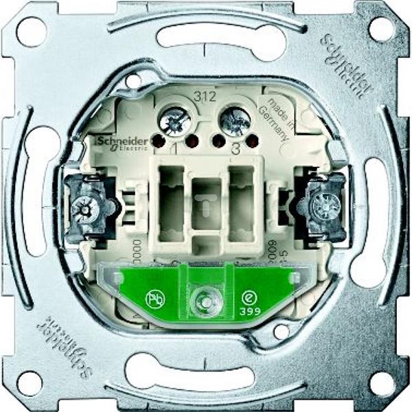 Mechanizm łącznika pojedynczego 2-bieg. z sygn. zał., p/t, 16AX, AC 250 V, śrub. MTN3502-0000