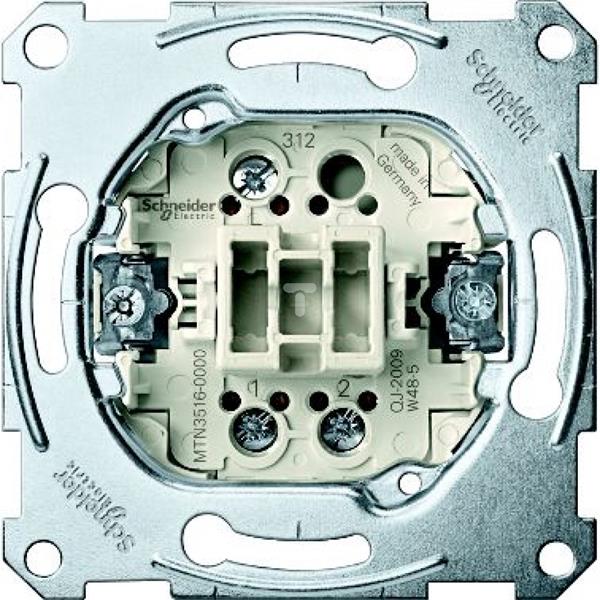 Mechanizm łącznika schodowego 1-bieg., p/t, 16AX, AC 250 V, zaciski śrub. MTN3516-0000