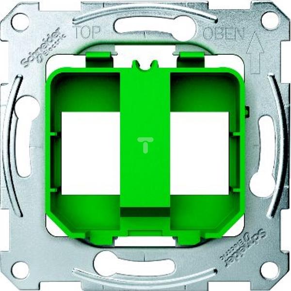 Płytki montażowe do gniazda modułowego, zielony MTN4566-0004