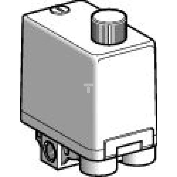 Czujnik ciśnieniowy XMP, 12 bar, 4xG 1/4 żeński, 3 NC, pokrętło zał/wył XMPE12C2431