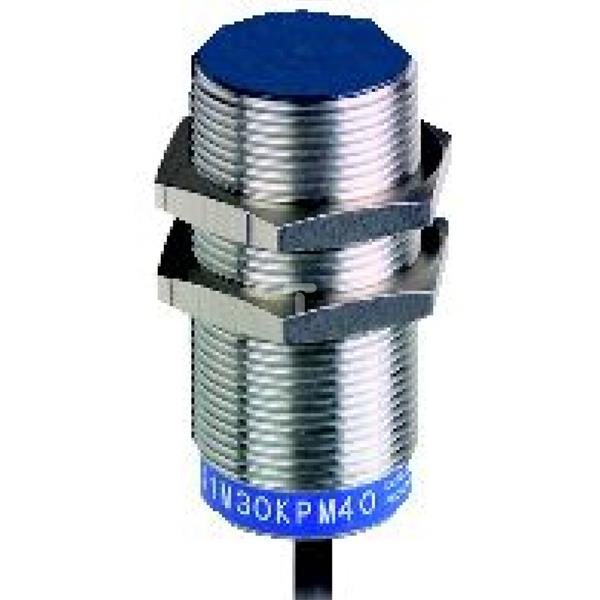 Czujnik indukcyjny XS1 M30, L60mm-nierdz., Sn10mm-12-24 V DC, przew. 2m XS1M30KPM40