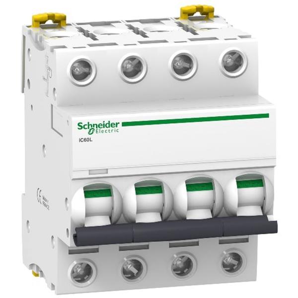 Wyłącznik nadprądowy IC60L 4p - 16A - charakterystyka K A9F95416