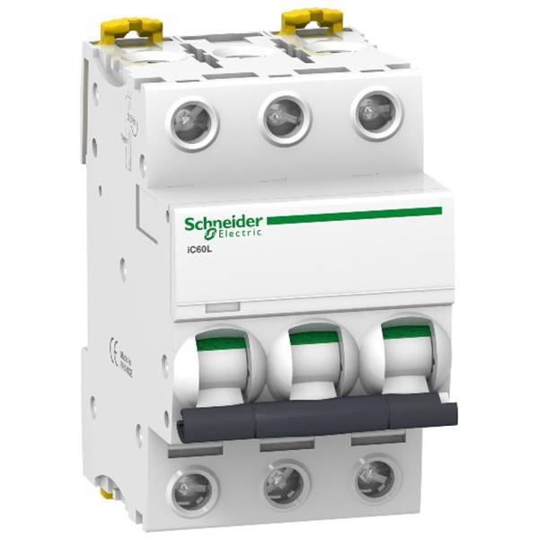 Wyłącznik nadprądowy IC60L 3p - 6A - charakterystyka Z A9F92306