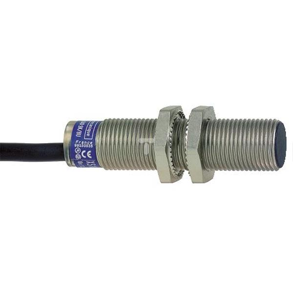 Czujnik indukcyjny XS1 M12, L50mm-mosiądz, Sn2mm-12-24 V DC, przew. 5m XS1M12KP340L1