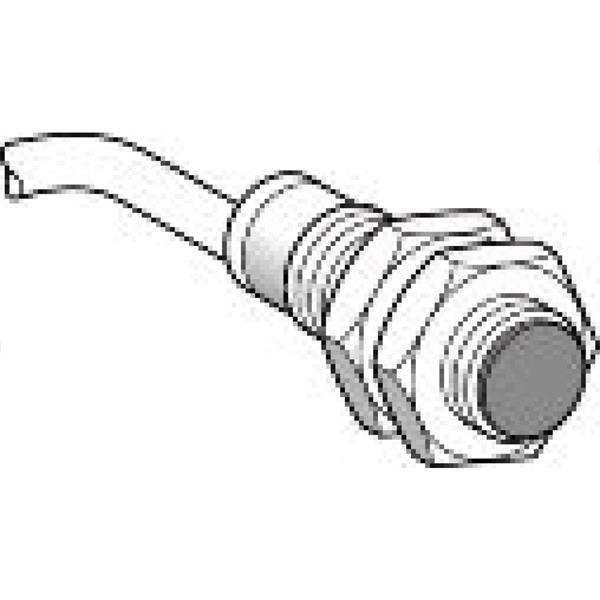 Czujnik indukcyjny XS2 M12, L49mm, PPS, Sn4mm, 12..24VDC, przew. 2m XS212ALPAL2