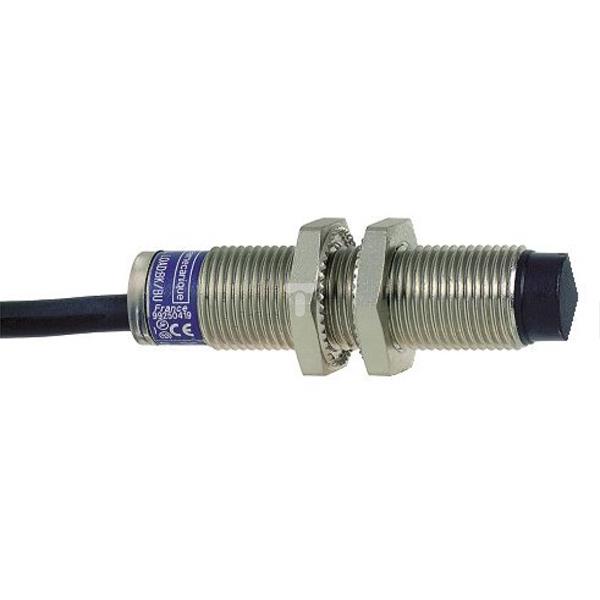 Czujnik indukcyjny XS1 M12, L55mm- mosiądz, Sn4mm- 12-24 V DC, przew. 2m XS2M12KP340