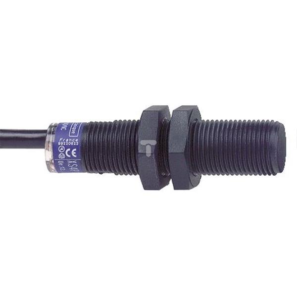 Czujnik indukcyjny XS4 M12, L52mm, PPS, Sn4mm, 12..48VDC, przew. 2m XS4P12NA370