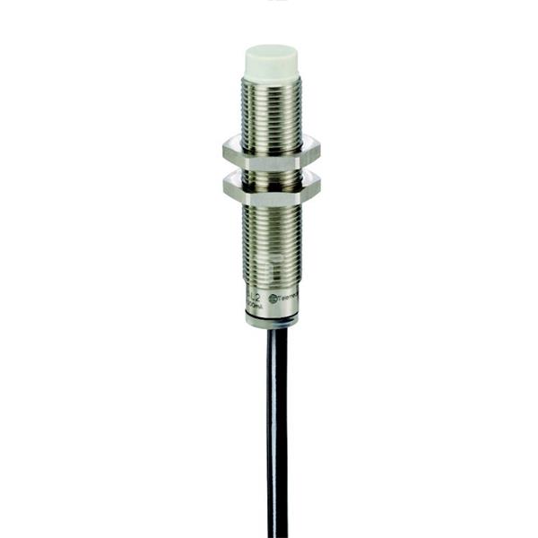 Czujnik indukcyjny XS5 M12, L53mm, mosiądz, Sn2mm, 12..48VDC, przew. 2m XS512B1DBL2