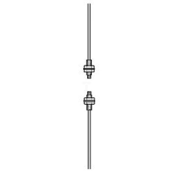 Światłowód plastikowy, 10m, strefa wykrywania 200mm XUFN12301L10