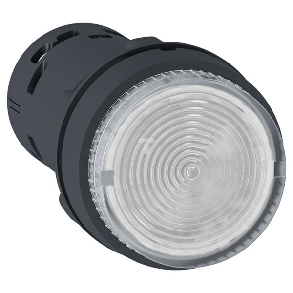 Przycisk sterowniczy 22mm przeźroczysty z samopowrotem z podświeleniem 1Z XB7NW37M1