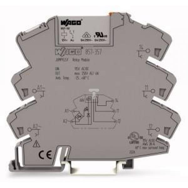 Podstawka z przekaźnikiem JUMPFLEX 115V AC/DC 1p 857-357