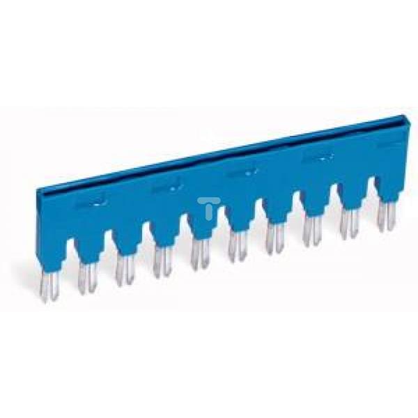 Mostek grzebieniowy 10-torowy niebieski 859-410/000-006 /25szt./