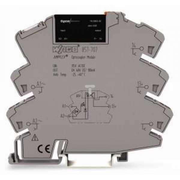 Podstawka z przekaźnikiem JUMPFLEX półprzewodnikowym 115V AC DC / 48V DC / 0,1A 857-707