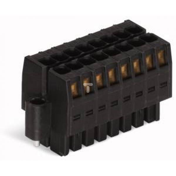 Gniazdo MCS-MINI Classic 20-biegunowe czarne raster 3,5mm 713-1110/107-000
