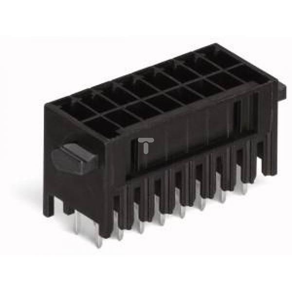 Wtyk MCS-MINI Classic 14-biegunowy czarny raster 3,5mm 713-1407/037-000