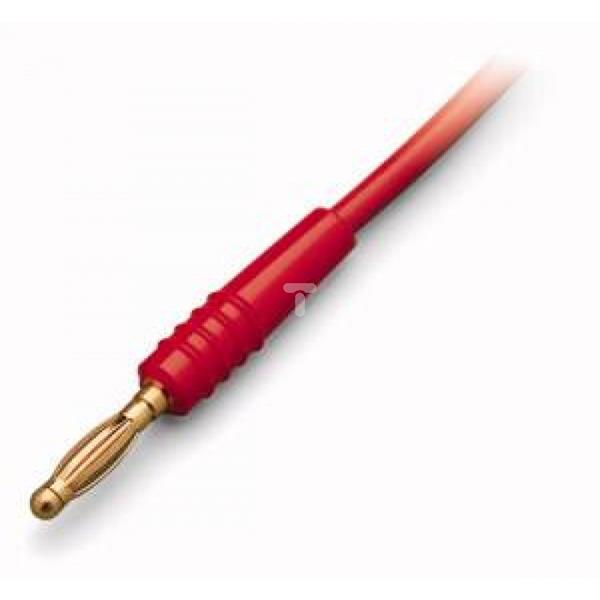 Wtyk pomiarowy średnicy 2mm czerwony 210-136