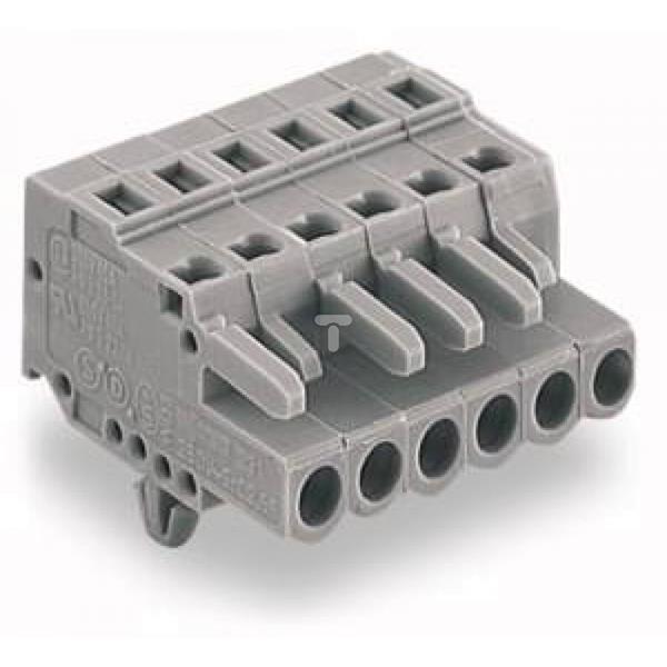 Gniazdo MCS-MIDI Classic 10-biegunowe szare raster 5mm 231-110/008-000