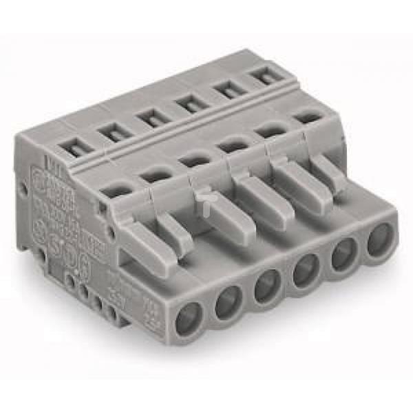 Gniazdo MCS-MIDI Classic 10-biegunowe szare raster 5mm 231-110/102-000