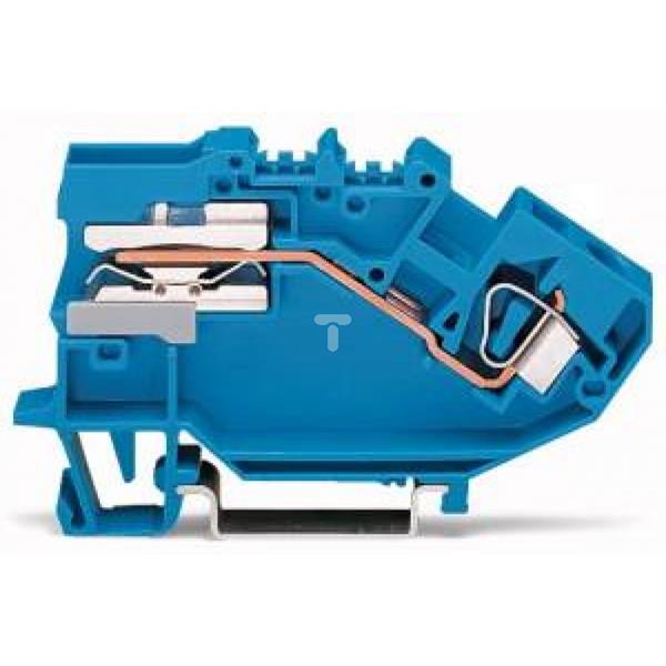 Złączka TOPJOB 1-przewodowa 6mm2 do przewodu neutralnego niebieska 782-613 