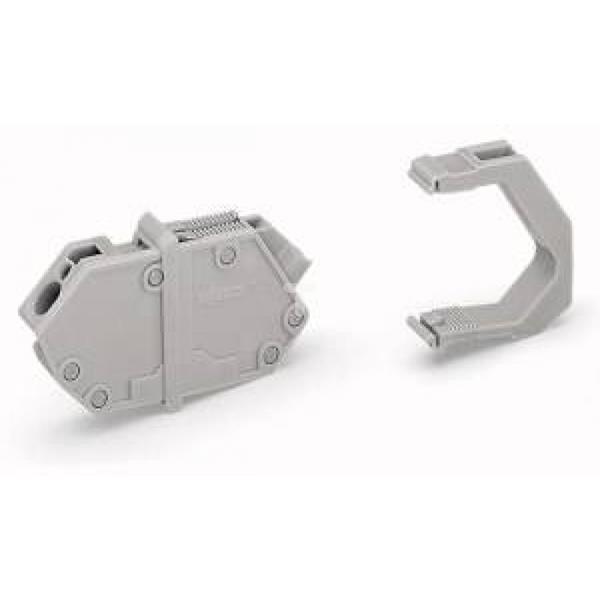 Złączka przepustowa 4mm2 szara 826-161