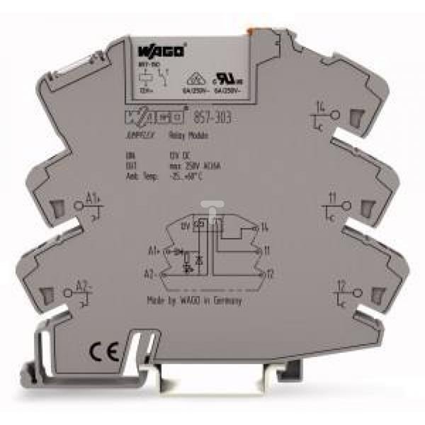 Podstawka z przekaźnikiem JUMPFLEX 12V DC 1p 857-303
