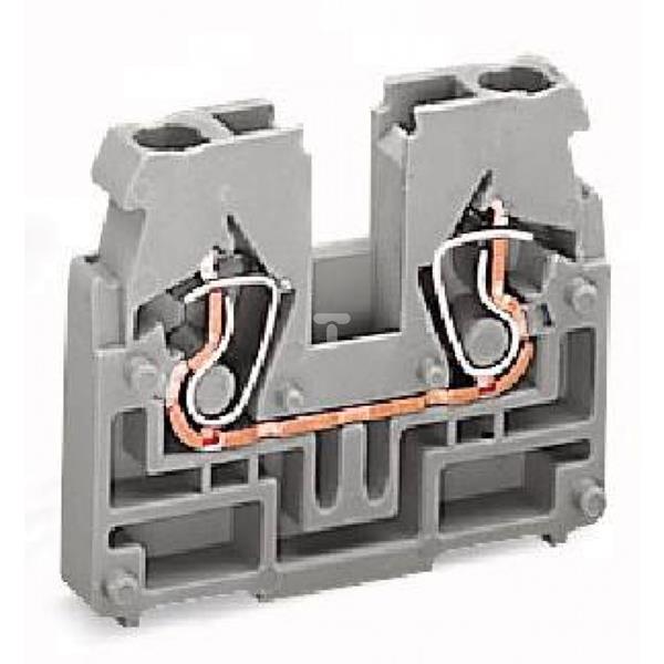 Złączka 2-przewodowa wewnętrzna 2,5mm2 pomarańczowa 869-326