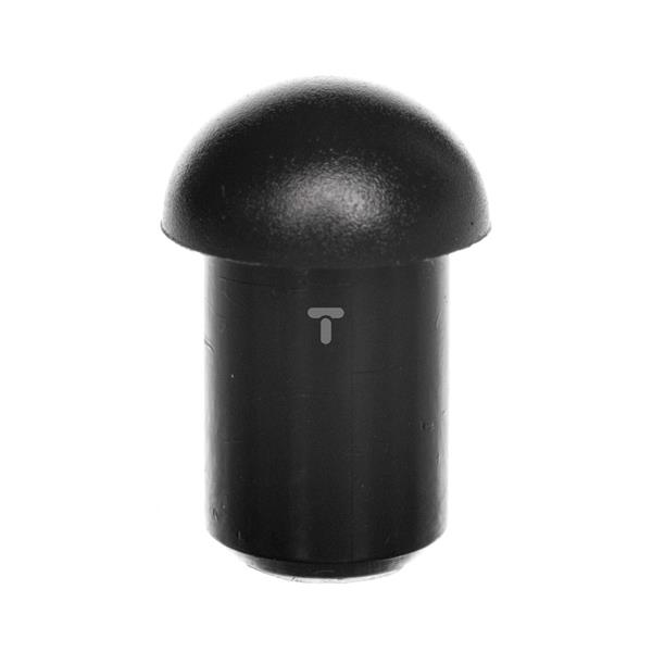 Zaślepka poliamidowa M16x1,5 mm pełna czarna 903492