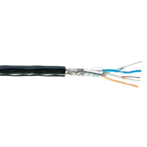 Kabel do magistral szeregowych RS485 1x3x22AWG PVC czarny BL-3106A 010500 /152m/