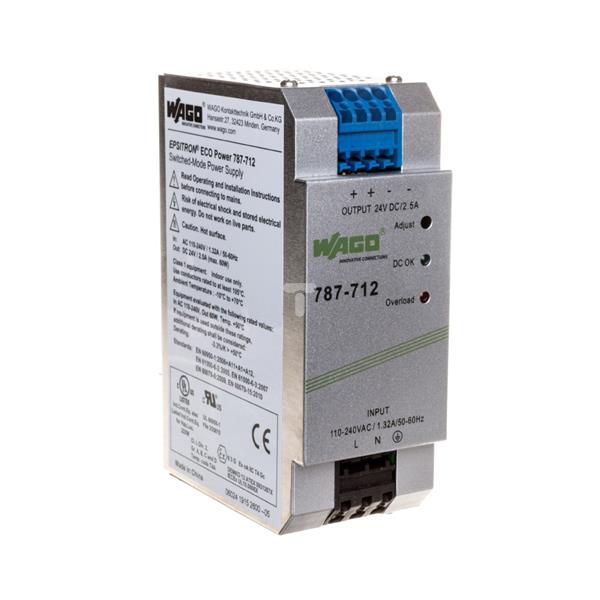 Zasilacz ECO 24V DC 2,5A impulsowany po stronie pierwotnej 787-712 EPSITRON