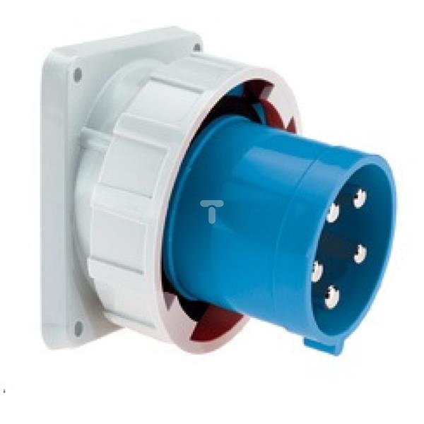 Wtyczka odbiornikowa tablicowa TE skośna 125A 3p 230V 6h IP67 2736