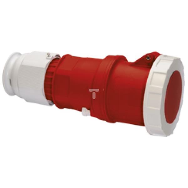 Gniazdo przenośne TE z zintegrowanym zadławieniem MULTI-GRIP 125A 4p 400V 6h IP67 3195