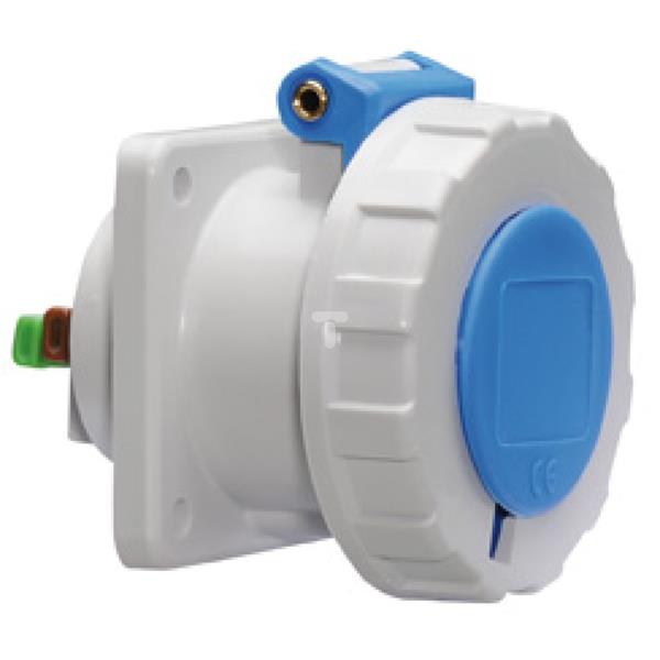 Gniazdo tablicowe Quick-Connect proste 16A 3p 230V 6h IP67 13734