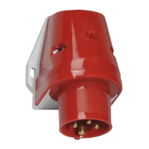 Wtyczka odbiornikowa naścienna Quick-Connect 16A 4p 400V 6h IP44 24392