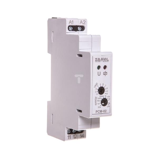 Przekaźnik czasowy 12-240V AC/DC PCM-02/U EXT10000077