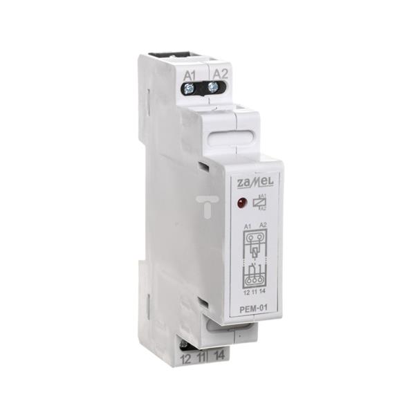 Przekaźnik elektromagnetyczny 24V AC/DC 16A PEM-01/024 EXT10000091