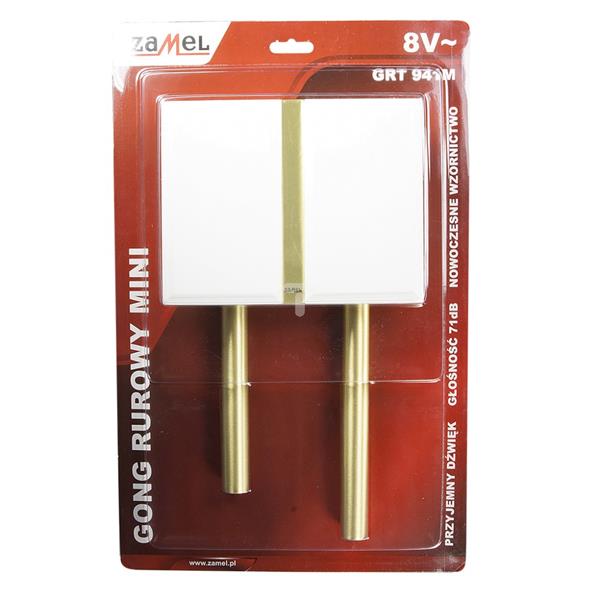 Gong rurowy MINI 8V CRISTAL GRT-941M-CRI SUN10000218