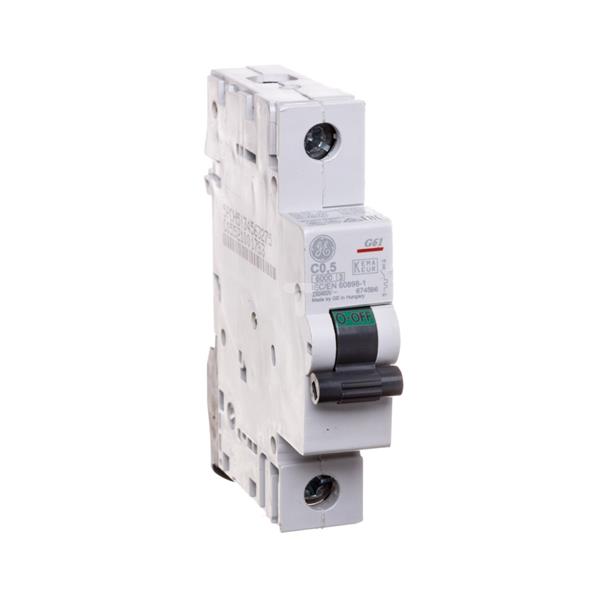 Wyłącznik nadprądowy 1P C 0,5A 6kA AC G61C0.5 674596