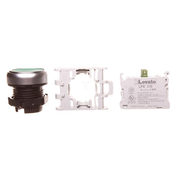 Zestaw przycisk LPCB103 + adapter LPXAU120 + styk 1Z LPXC10 KIT_LPCB103