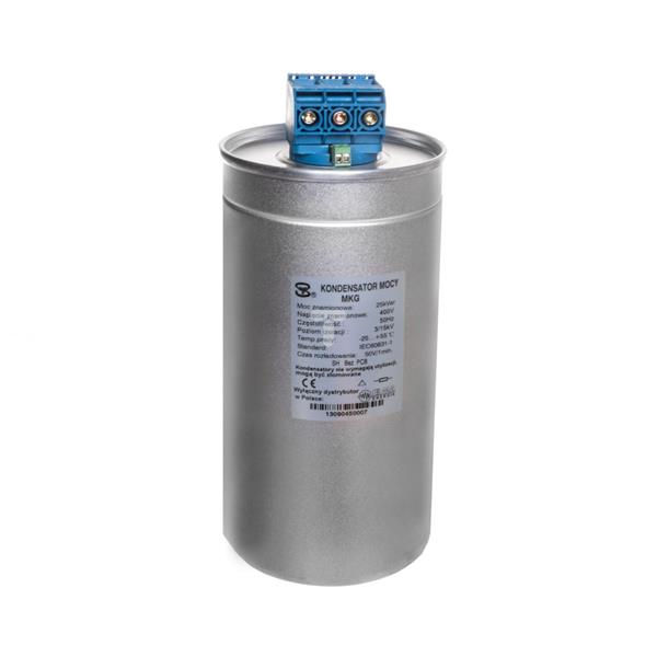 Kondensator gazowy MKG niskich napięć 25kVar 400V KG MKG-25-400
