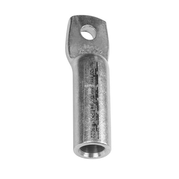 Końcówka oczkowa aluminiowa szczelna cynowana z pastą AS 12-50-SN-P
