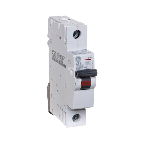 Wyłącznik nadprądowy 1P C 63A 6kA AC G61C63  674611