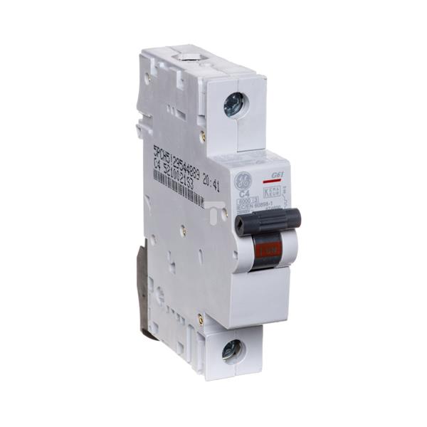Wyłącznik nadprądowy 1P C 4A 6kA AC G61C04 674600