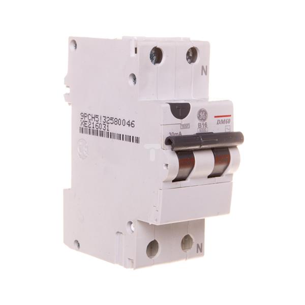 Wyłącznik różnicowo-nadprądowy 2P 16A B 0,03A typ AC DM60B16/030 609810