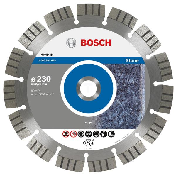 Tarcza tnąca diamentowa Best for STONE fi 150/22,23mm 2608602643