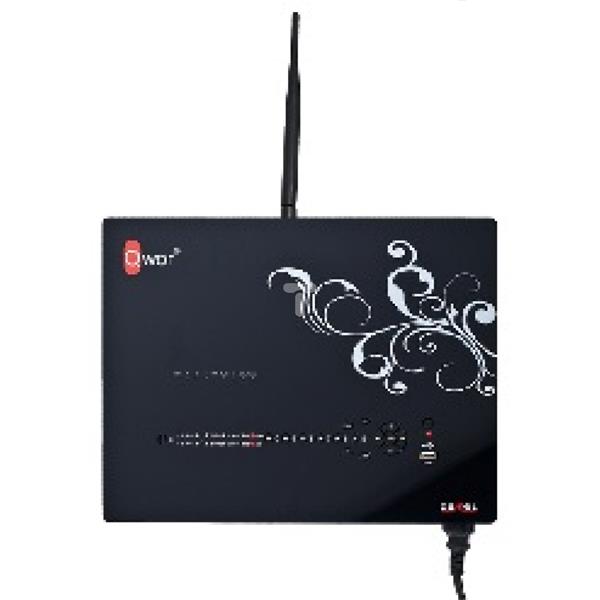 System monitoringu 4-kanałowy wyjścia VGA, BNC, HDMI, 2xUSB ECO czarny HXBE-04 GAR10000009